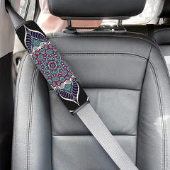 Bohemian Style Car Seat Belt Covers Soft Shoulder Pad Protector