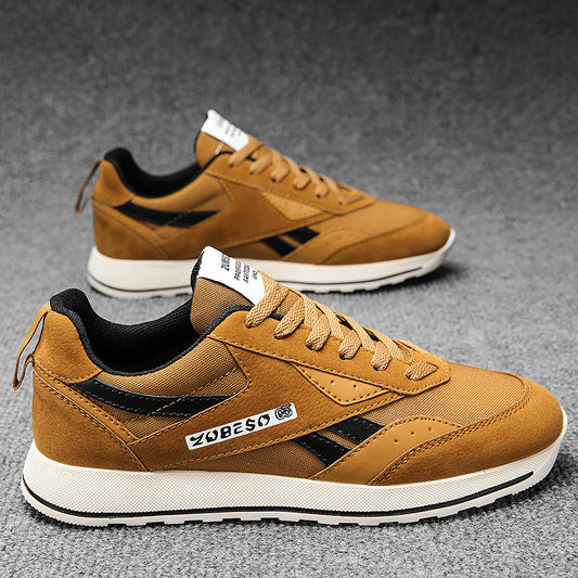 Men's Breathable Lace Up Mesh Sneakers Casual Outdoor Running Shoes