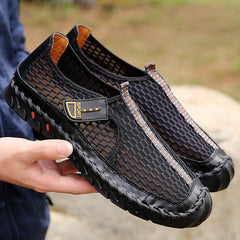 Men's Stitch Mesh Breathable Sneakers Non Slip Outdoor Shoes