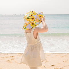 Girls Sunscreen Hat Kids Beach Sunshade Fisherman Hat