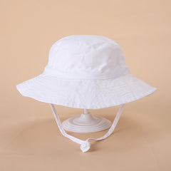 Girls Sun Hat Kids Adjustable Fisherman Hat