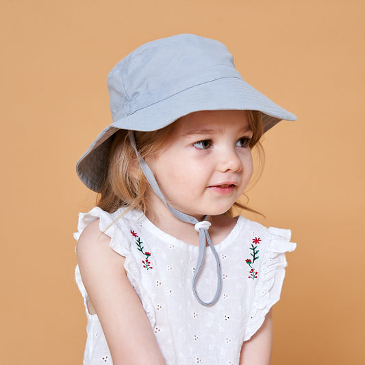 Girls Sun Hat Kids Adjustable Fisherman Hat