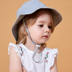 Girls Sun Hat Kids Adjustable Fisherman Hat