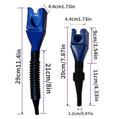Plastic Car Motorcycle Gasoline Engine Funnel Filter Transfer Tool