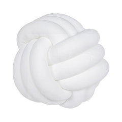 Hand Woven Three Strand Rope Round Pillow