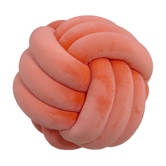 Hand Woven Three Strand Rope Round Pillow
