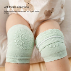 Kids Summer Knee Pads Baby Floor Socks Set Toddler Socks