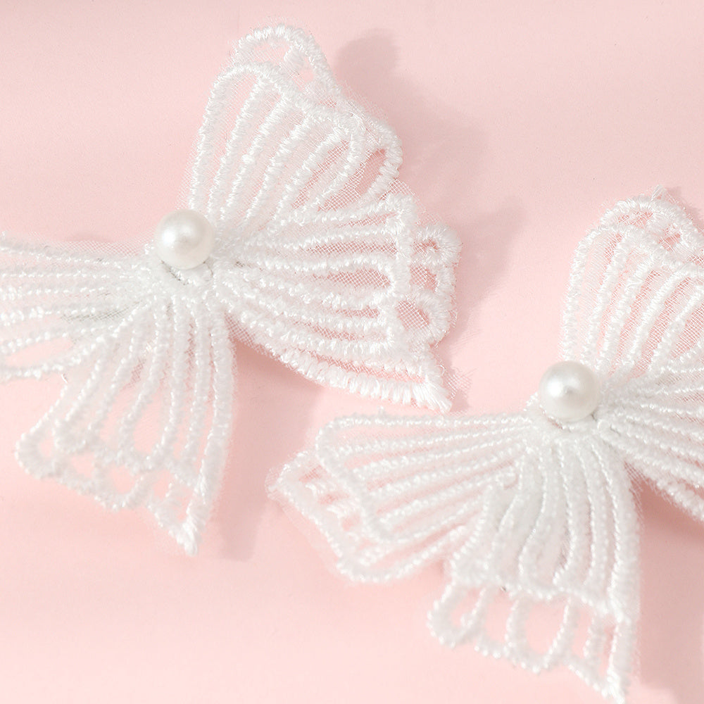 5pcs Butterfly Hair Clip for Side Hair Bang Braids Girls