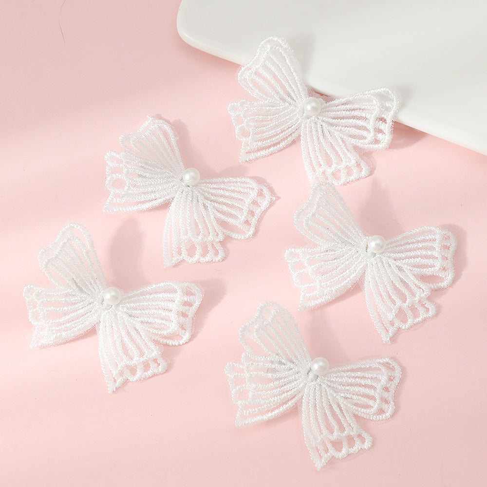 5pcs Butterfly Hair Clip for Side Hair Bang Braids Girls