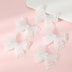 5pcs Butterfly Hair Clip for Side Hair Bang Braids Girls