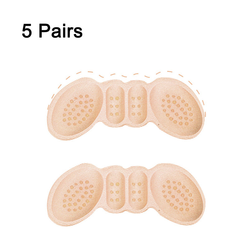 5 Pairs Heel Protector Relief Heel Pain Reduce Pressure On Heel Anti-wear Foot