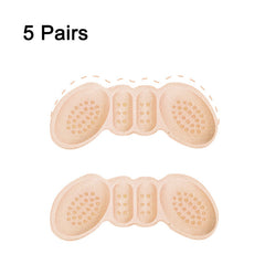 5 Pairs Heel Protector Relief Heel Pain Reduce Pressure On Heel Anti-wear Foot