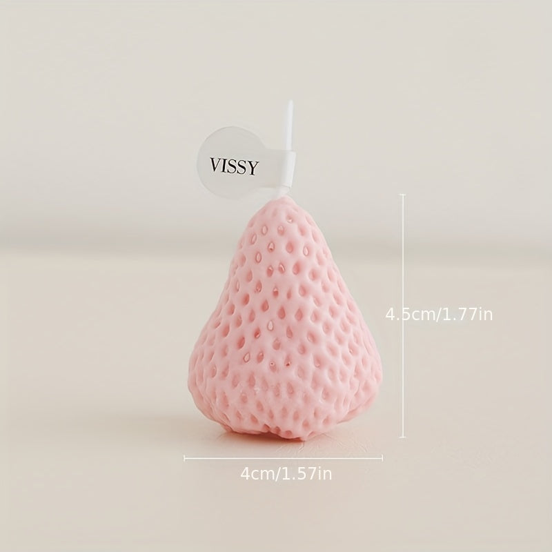 Strawberry Aromatherapy Candle - Bridesmaid Gift - Holiday Accessory