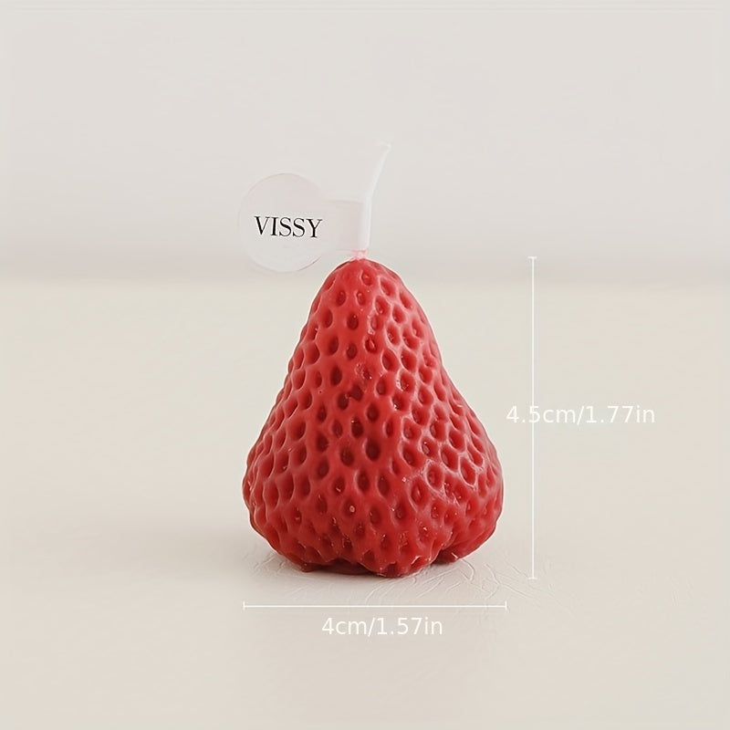 Strawberry Aromatherapy Candle - Bridesmaid Gift - Holiday Accessory