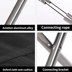 Lightweight Folding Camping Stool Durable Portable Stool