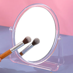 360 Swivel Double Sided Makeup Vanity Mirror Clear Beauty Cosmetic Desk Mirror