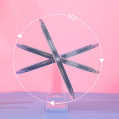 360 Swivel Double Sided Makeup Vanity Mirror Clear Beauty Cosmetic Desk Mirror