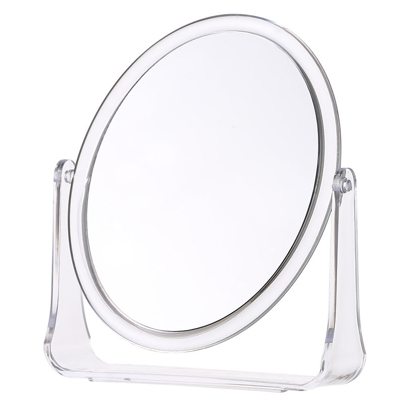 360 Swivel Double Sided Makeup Vanity Mirror Clear Beauty Cosmetic Desk Mirror
