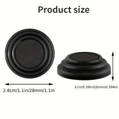 4pc Car Sticker Door Shock Pad Protects From Collisions