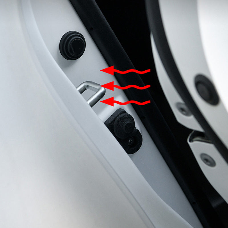 4pc Car Sticker Door Shock Pad Protects From Collisions