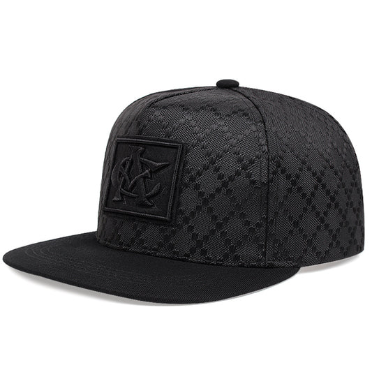 Men's Flat Top Baseball Cap Hip Hop Snapback Hat