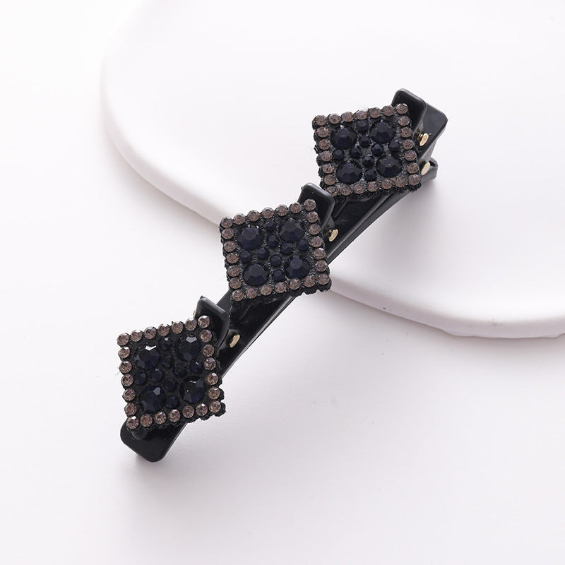 Vintage Rhinestone Hair Clip for Women Girls