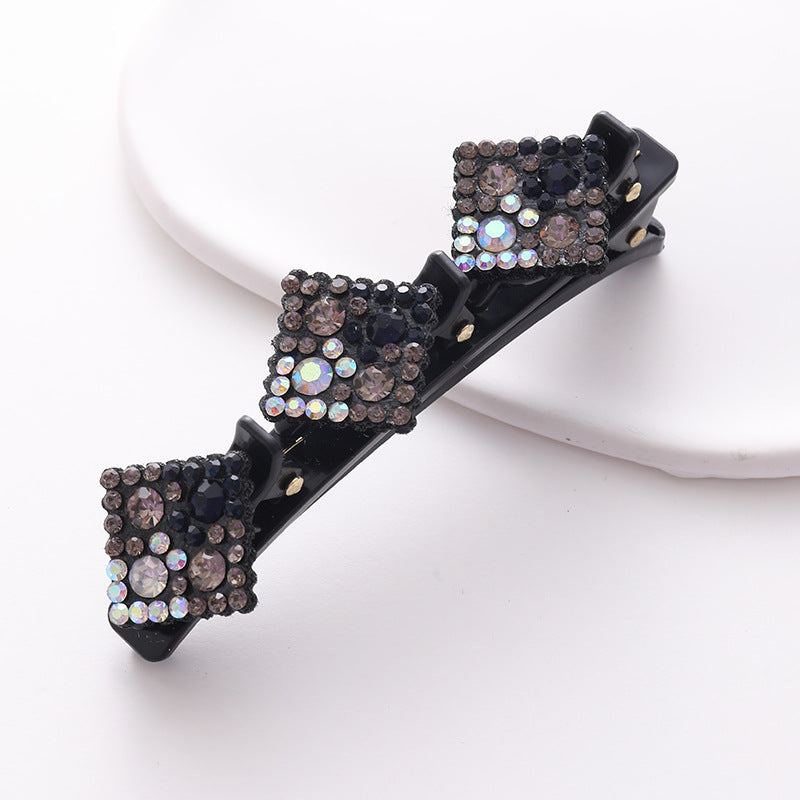 Vintage Rhinestone Hair Clip for Women Girls