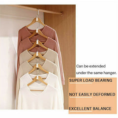 Space-Saving Clothes Hanger Connect Hook for Stores