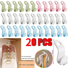Space-Saving Clothes Hanger Connect Hook for Stores
