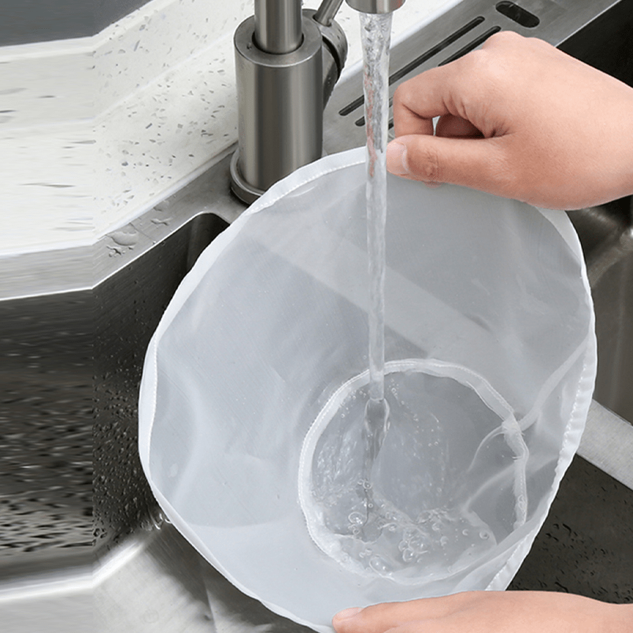 Reusable Nut Milk Bag Fine Strainer Cheesecloth Yogurt Filter Cold Brew Coffee