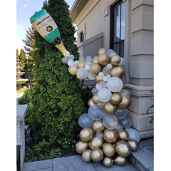 Champagne Bottle Balloon Bar Decor Theme Party Creative Balloon