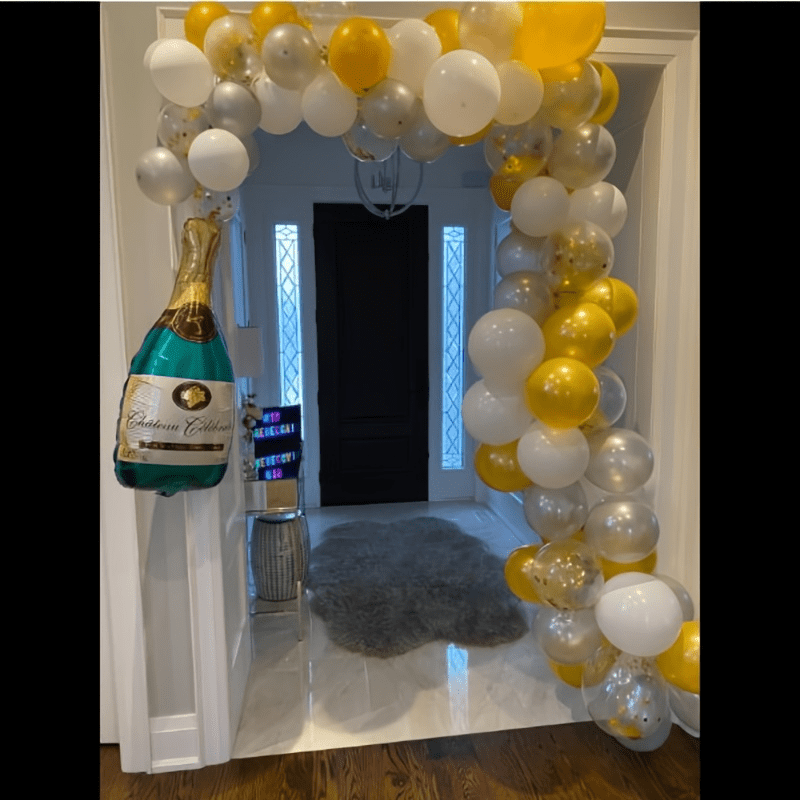 Champagne Bottle Balloon Bar Decor Theme Party Creative Balloon