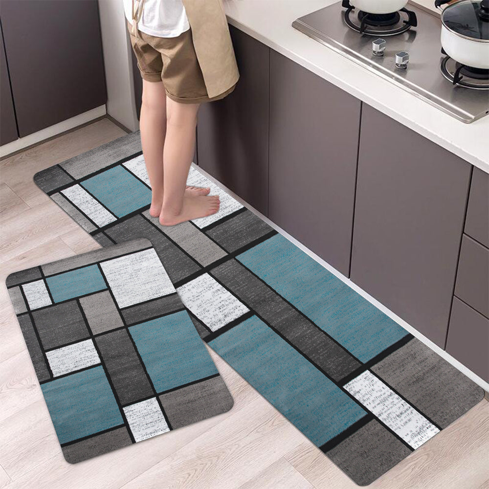 Non Slip Waterproof Kitchen Floor Mat Machine Washable