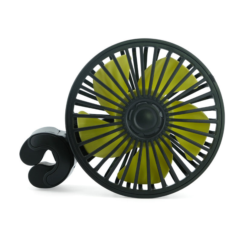 Car Suction Cup Rear Seat Fan