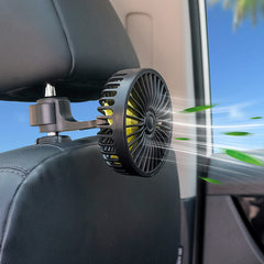 Car Suction Cup Rear Seat Fan