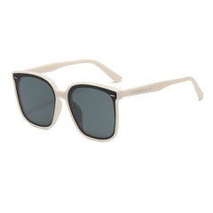 Square Sunglasses Anti Glare Rivet Decor Glasses UV400