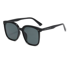 Square Sunglasses Anti Glare Rivet Decor Glasses UV400