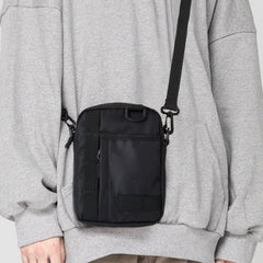 Men's Small Hanging Bag Satchel Lightweight Square Bag
