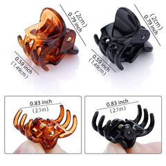 10Pcs Mini Small Hair Claw Hair Styling Clip Hair Accessories