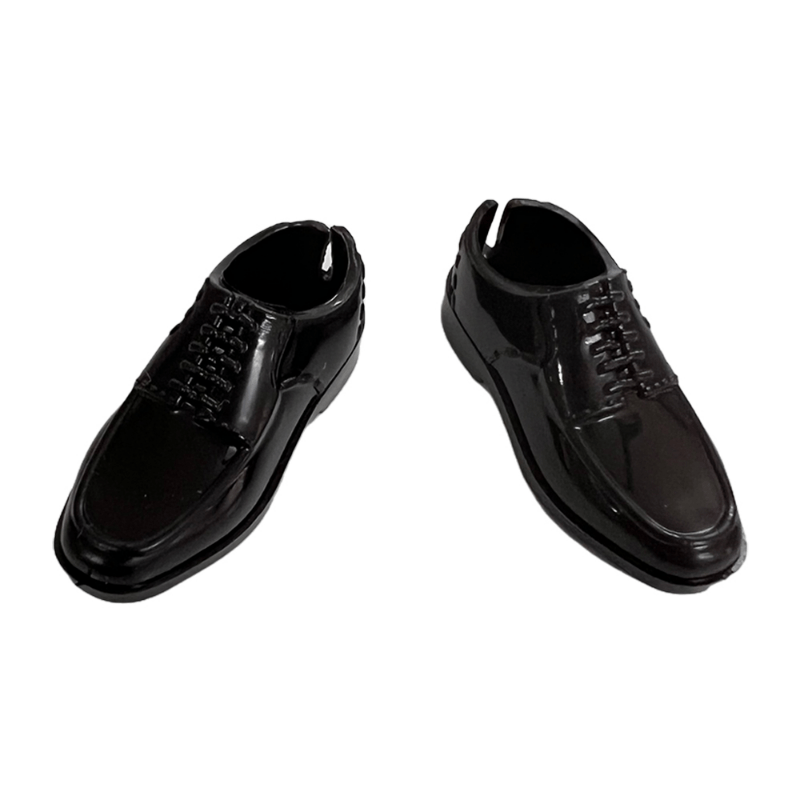 5 Pairs of 1:6 Scale Male Doll Shoes for DIY Dressing, Fashionable Mini Figures