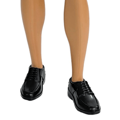 5 Pairs of 1:6 Scale Male Doll Shoes for DIY Dressing, Fashionable Mini Figures