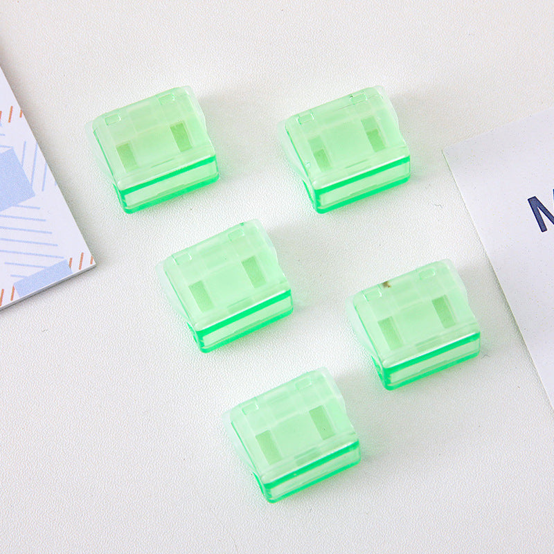 5pcs Clam Clip Push Clip Small Multifunctional Binder Clips