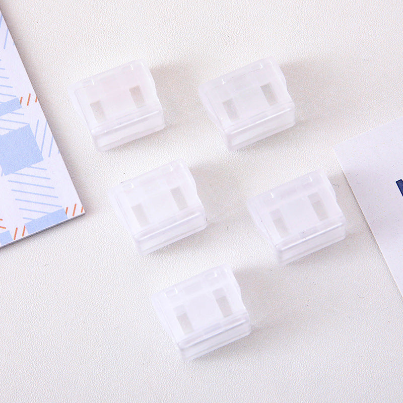 5pcs Clam Clip Push Clip Small Multifunctional Binder Clips