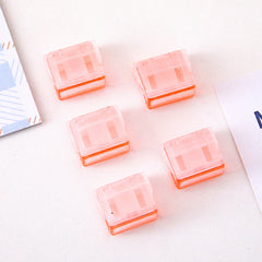 5pcs Clam Clip Push Clip Small Multifunctional Binder Clips