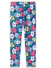 2pcs Girls Floral Print Leggings Comfortable Casual Pants Kids