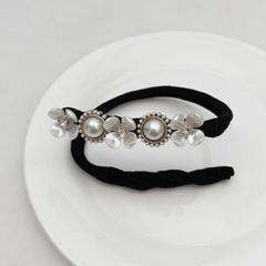 Faux Pearl Hair Braids Styling Accessories Hair Bun DIY Bun Maker