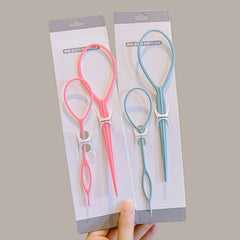 2pcs Hair Twist Styling Bun Maker Foam Shaper Braid Tools Hair Accessories
