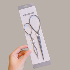2pcs Hair Twist Styling Bun Maker Foam Shaper Braid Tools Hair Accessories