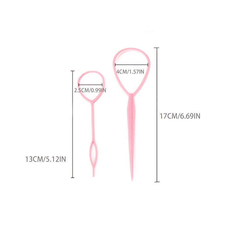 2pcs Hair Twist Styling Bun Maker Foam Shaper Braid Tools Hair Accessories