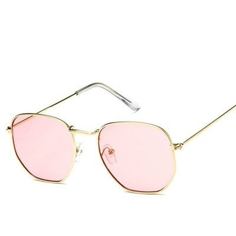 Vintage Square Sunglasses Retro Anti Light Eyewear